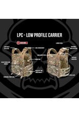 Warrior LPC Low Profile Carrier V1 Solid Sides - MultiCam