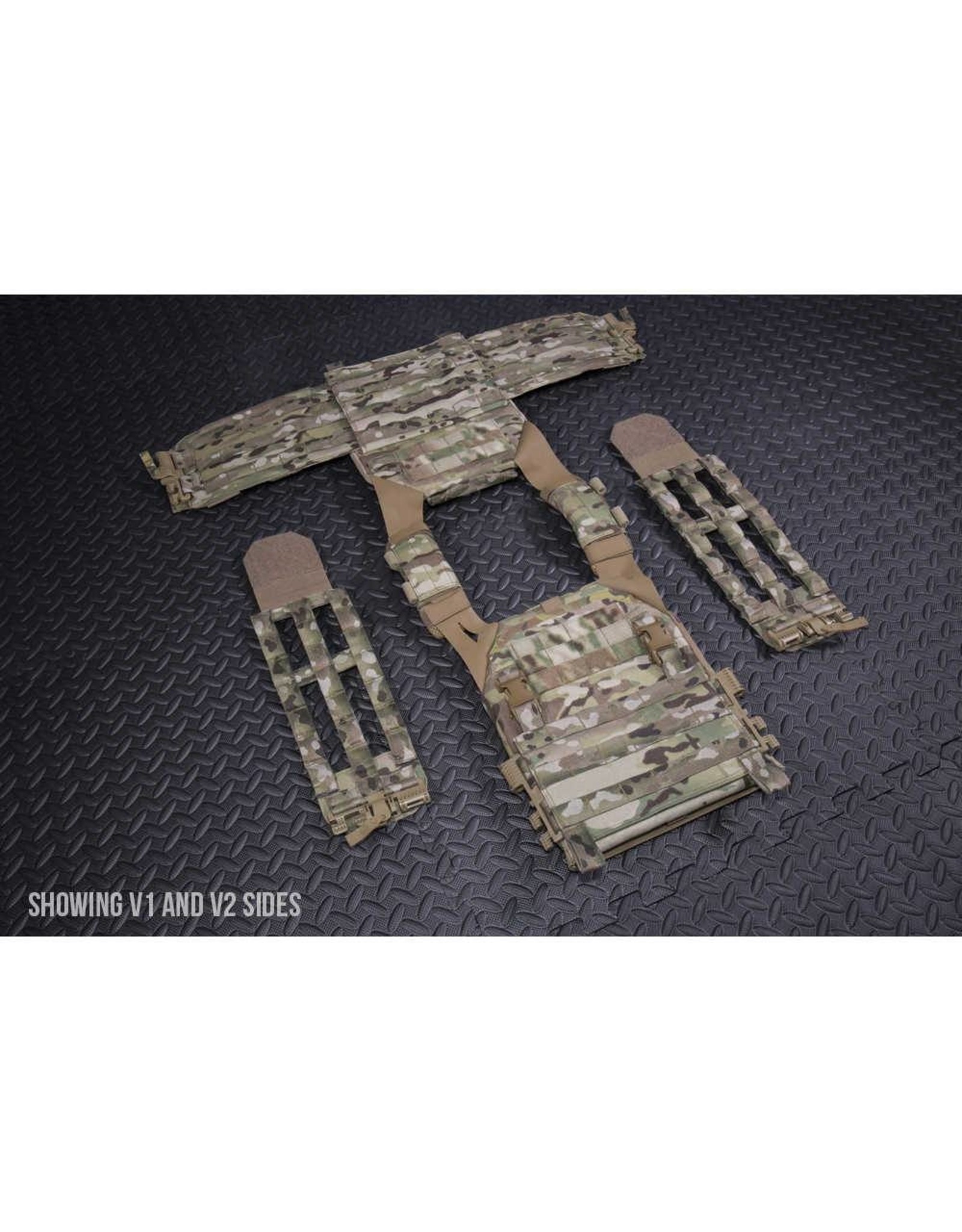 Warrior LPC Low Profile Carrier V1 Solid Sides - MultiCam