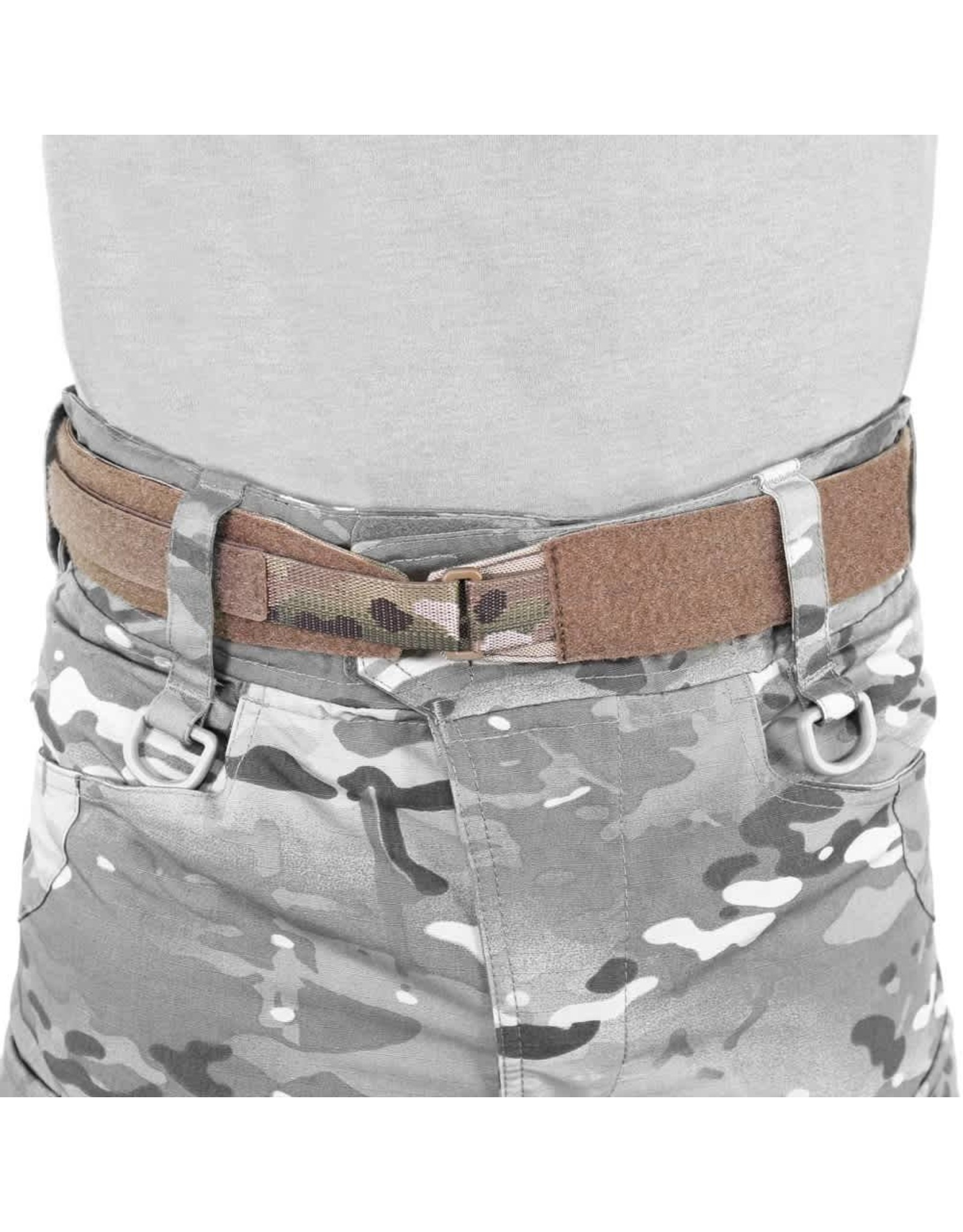 Warrior Low Profile Molle Belt w Cobra Belt- Coyote Tan