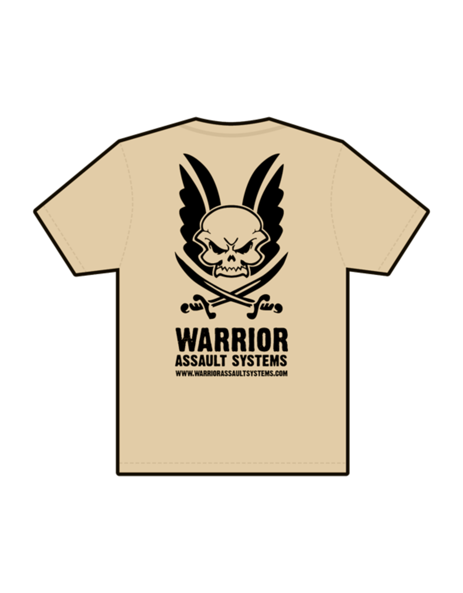 Warrior Logo T-Shirt - Tan