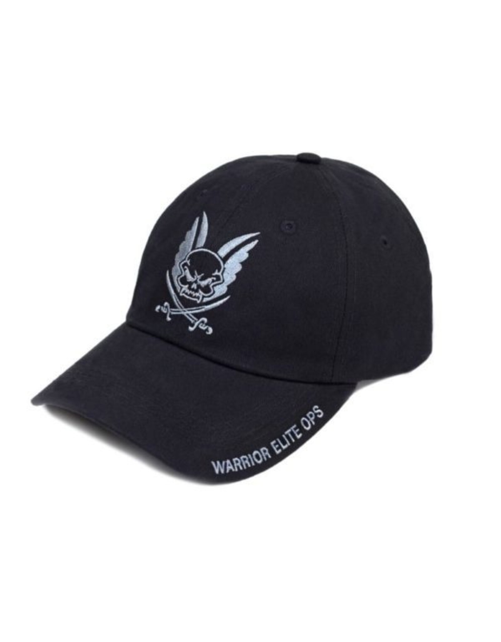 Warrior Logo Cap with Black Embroidery
