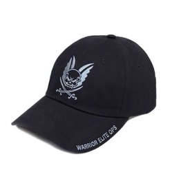 Warrior Logo Cap with Black Embroidery