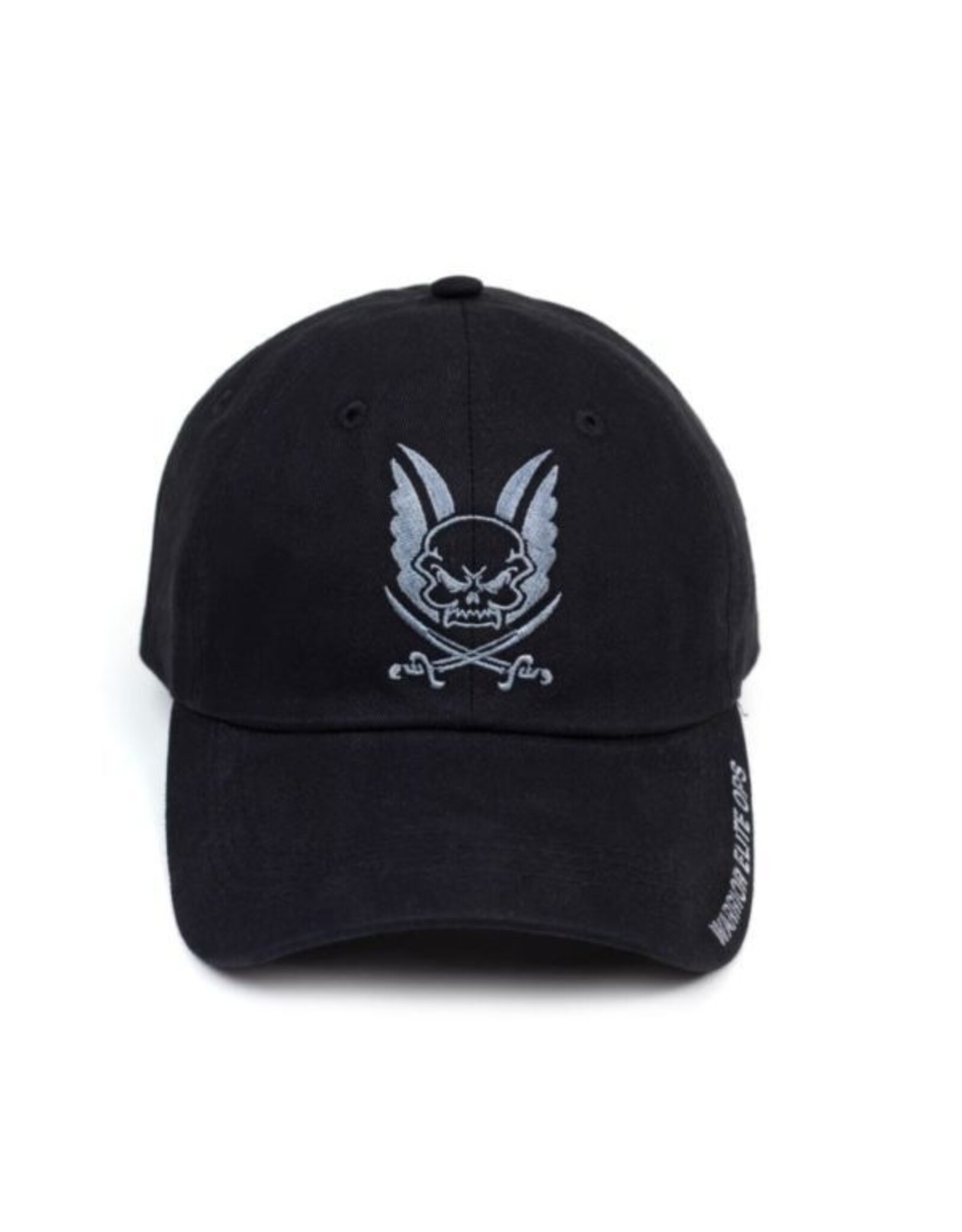 Warrior Logo Cap with Black Embroidery
