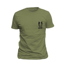 Warrior Logo T-Shirt - Olive Drab