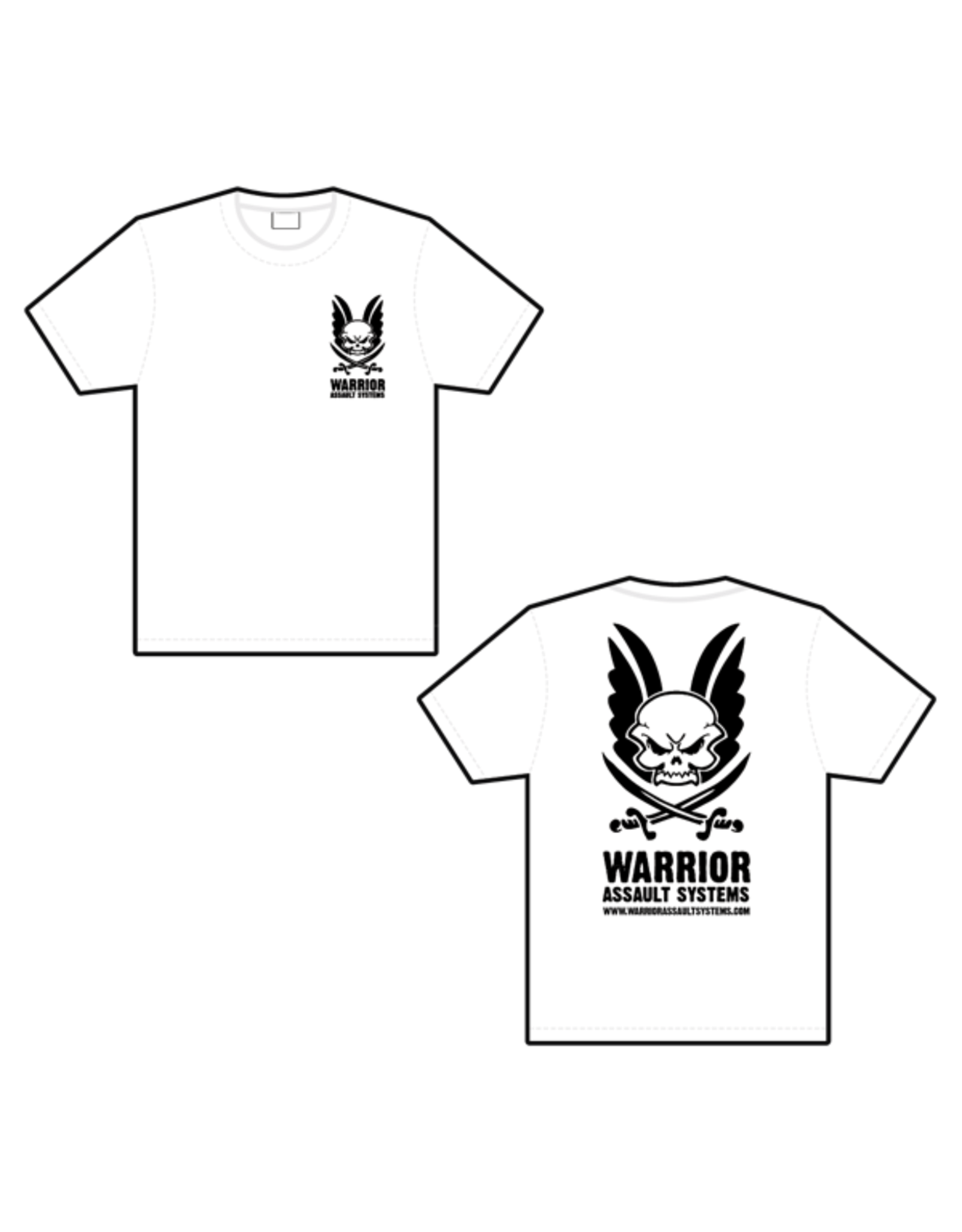 Warrior Logo T-Shirt - White