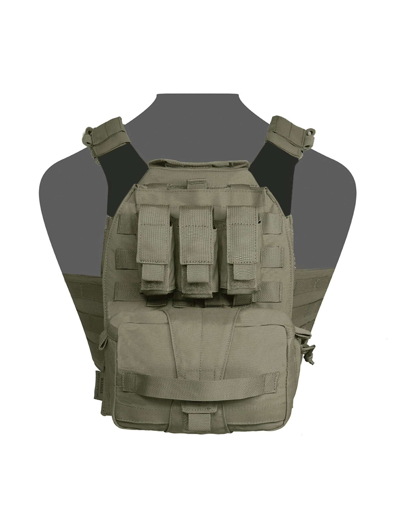 Warrior Assaulters Back Panel - Ranger Green
