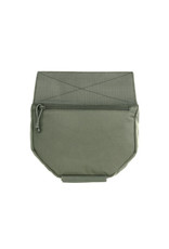 Warrior Drop Down Velcro Utility Pouch - Ranger Green