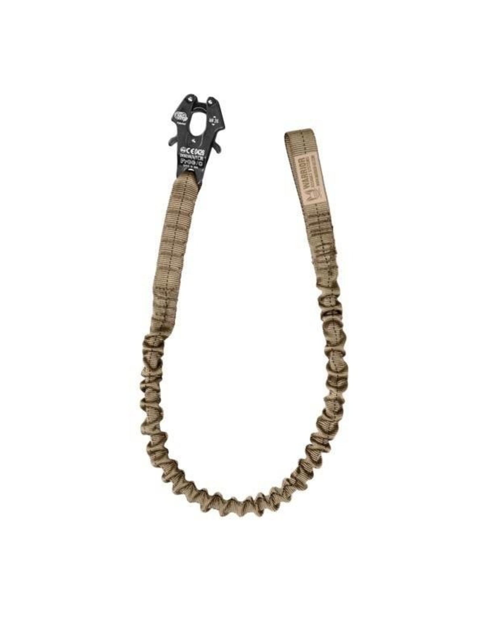 Warrior Personal Retention Lanyard  with with FROG Clip - Coyote Tan