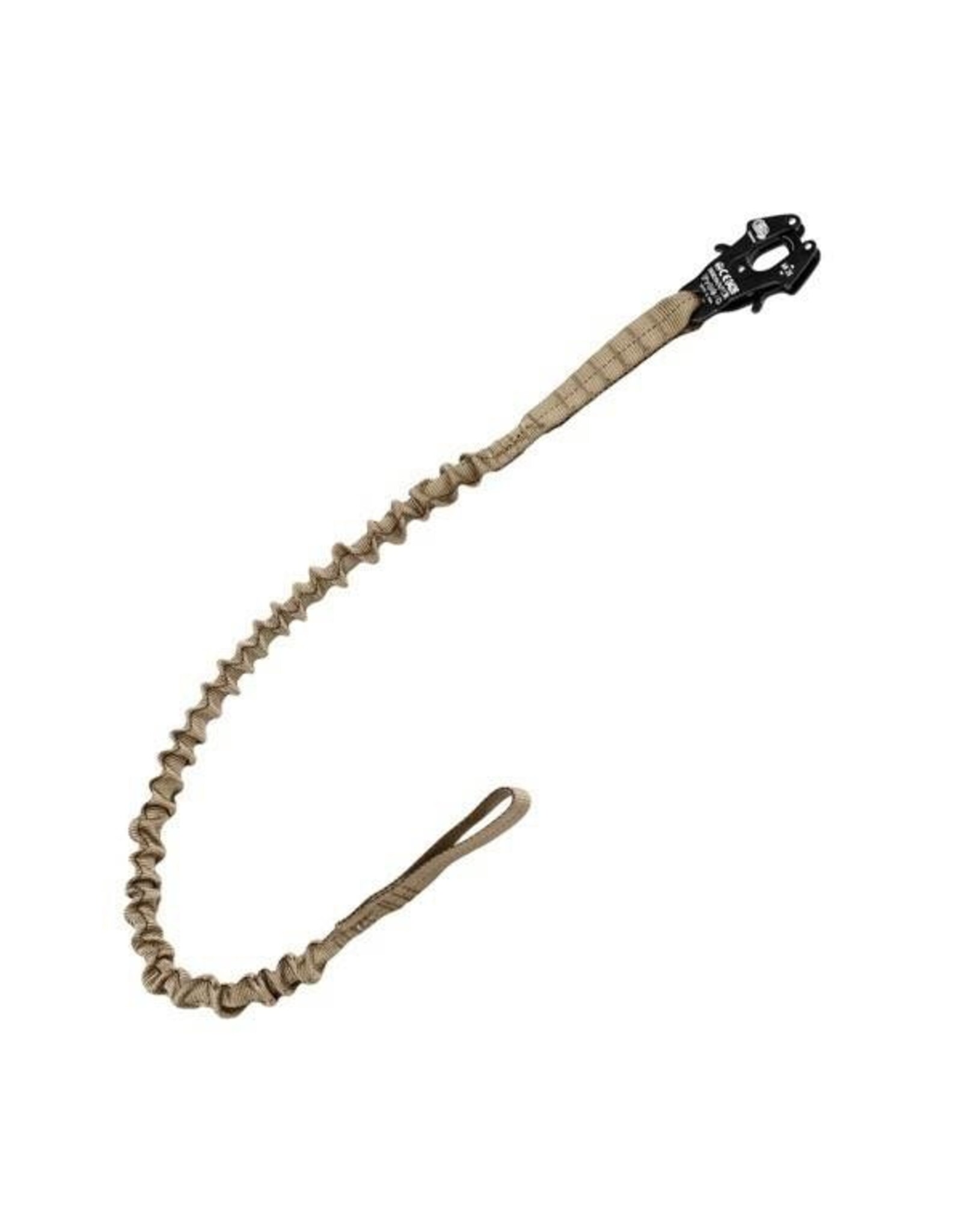 Warrior Personal Retention Lanyard  with with FROG Clip - Coyote Tan