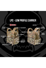 Warrior LPC Low Profile Carrier V2 ladder Sides - Black