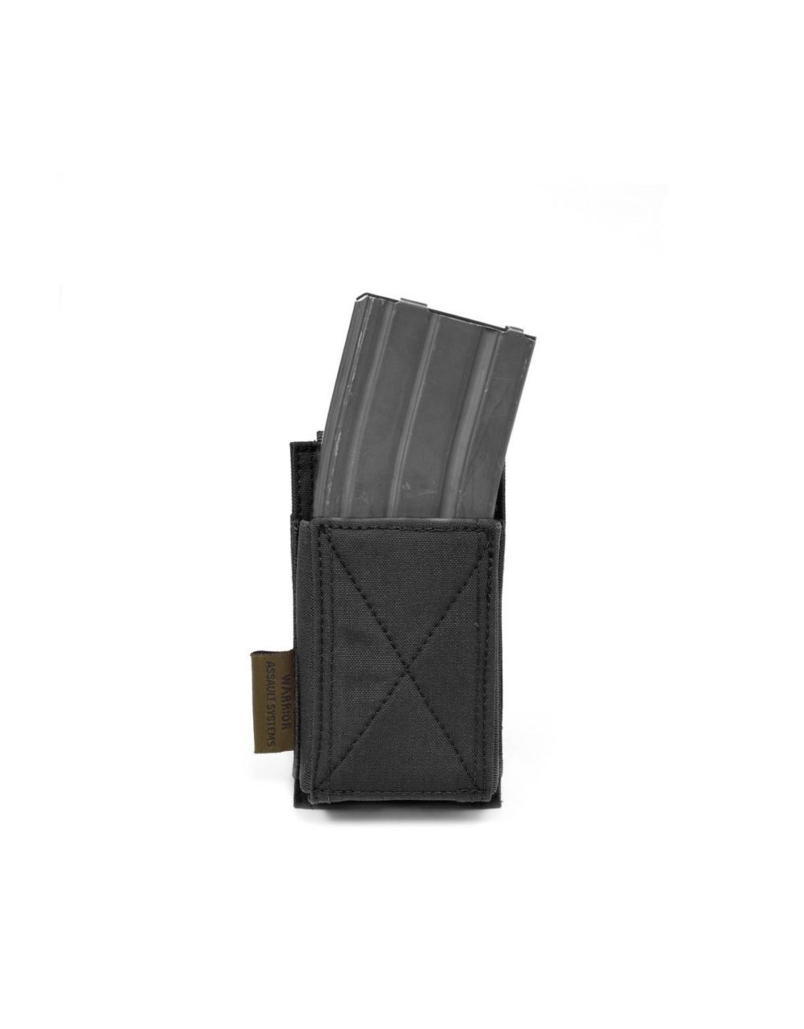 Warrior Single Elastic Mag Pouch - Black