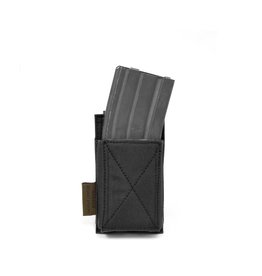 Warrior Single Elastic Mag Pouch - Black