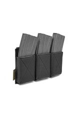 Warrior Triple Elastic Mag Pouch - Black