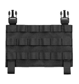 Warrior Detachable Molle Front Panel - Black