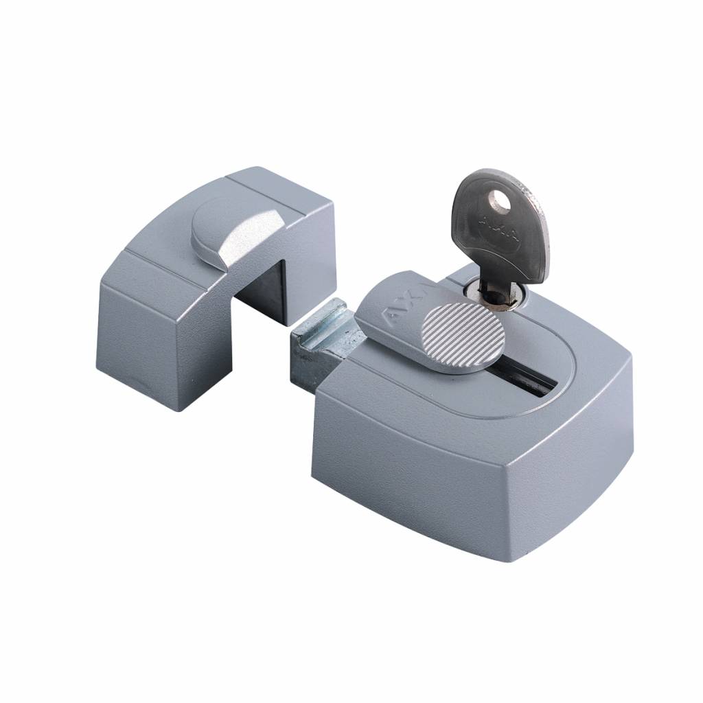 AXA Axa oplegslot 3015 opbouwsluitkom zilver 3015-00-90/G SKG*