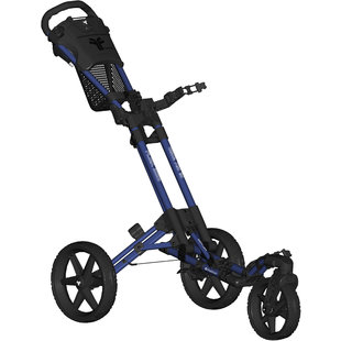 Fastfold 360 golftrolley blauw/zwart