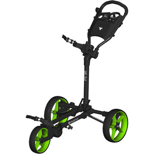 Fastfold Slim  golftrolley zwart/groen