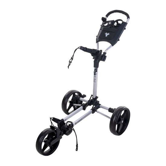 Fastfold Fastfold Slim golftrolley zilver