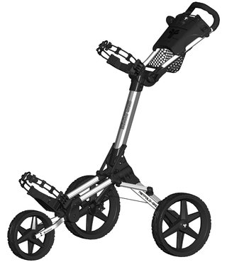 Fastfold Square trolley zilver/zwart