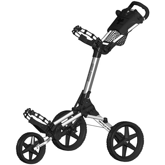 Fastfold Fastfold Square trolley zilver/zwart