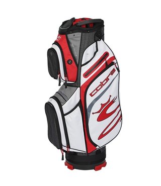 Cobra Ultra Light Cartbag 2020  wit/rood/grijs