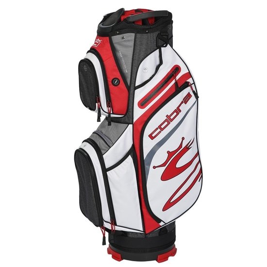 Cobra Cobra Ultra Light Cartbag 2020 wit/rood/grijs