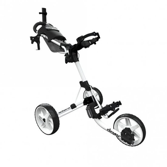 Clicgear Clicgear 4.0 golftrolley wit + gratis parapluhouder