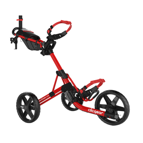 Clicgear Clicgear 4.0 golftrolley rood + gratis parapluhouder