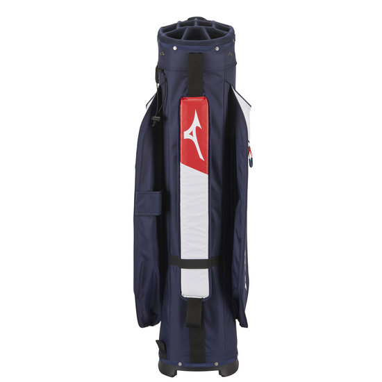 Mizuno BR DRI Cartbag wit/navy