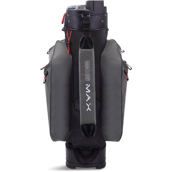 Big Max Big Max Dri Lite Silencio 2 cartbag grijs/zwart/rood