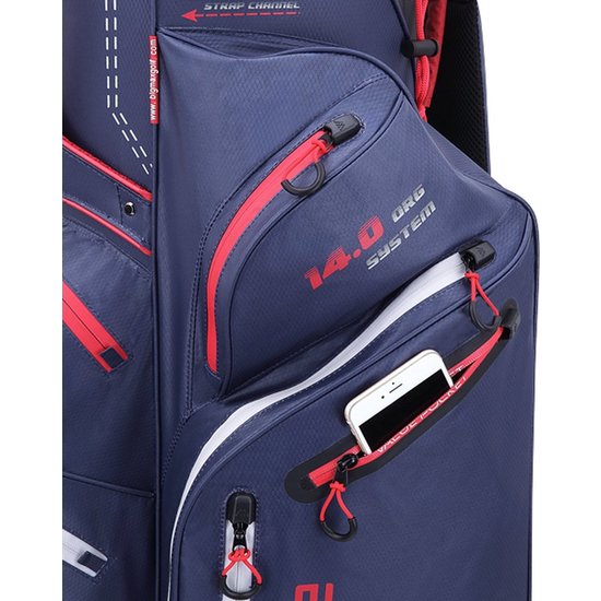 Big Max Big Max Dri Lite Silencio 2 cartbag blauw/zilver