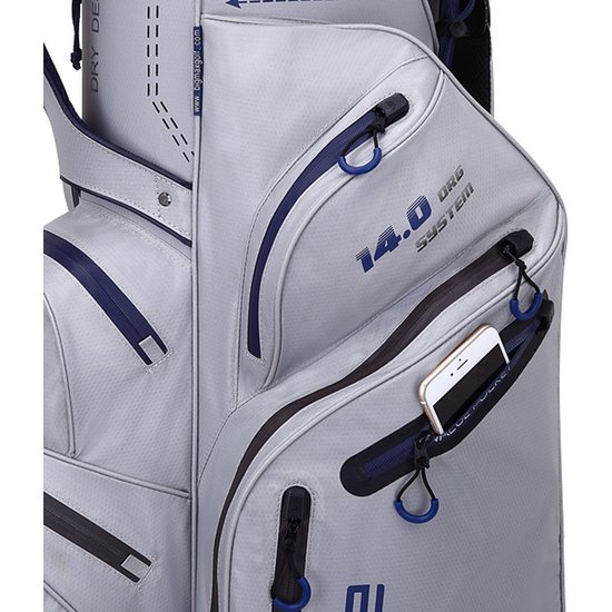 Big Max Big Max Dri Lite Silencio 2 cartbag zilver/navy