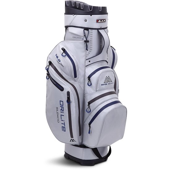 Big Max Big Max Dri Lite Silencio 2 cartbag zilver/navy