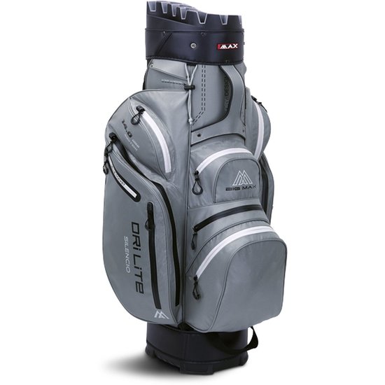 Big Max Big Max Dri Lite Silencio 2 cartbag grijs/zwart