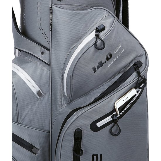 Big Max Big Max Dri Lite Silencio 2 cartbag grijs/zwart