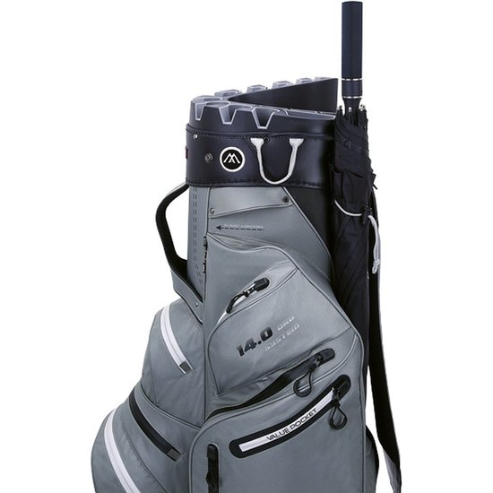 Big Max Big Max Dri Lite Silencio 2 cartbag grijs/zwart