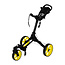 Fastfold Fastfold Dice golftrolley zwart/geel