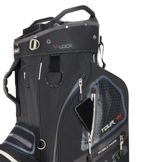 Big Max Big Max Dri Lite V-4 cartbag zwart