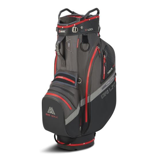Big Max Big Max Dri Lite V4 cartbag grijs/rood