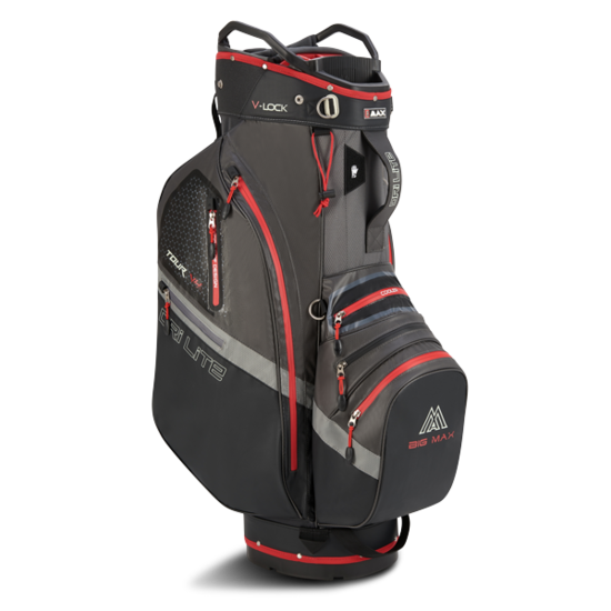 Big Max Big Max Dri Lite V4 cartbag grijs/rood