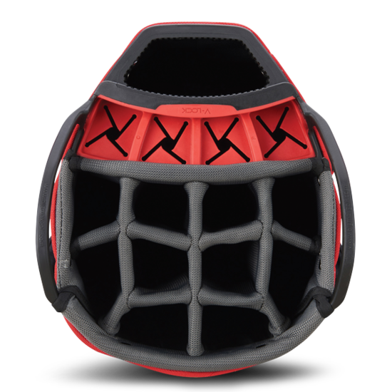 Big Max Big Max Dri Lite V4 cartbag grijs/rood