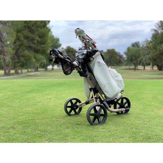 Clicgear Clicgear 4.0 golftrolley blauw