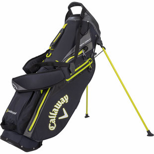 Callaway Hyper Dry C standbag zwart/grijs/geel