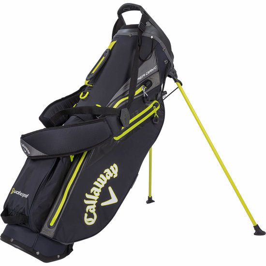Callaway Callaway Hyper Dry C standbag zwart/grijs/geel