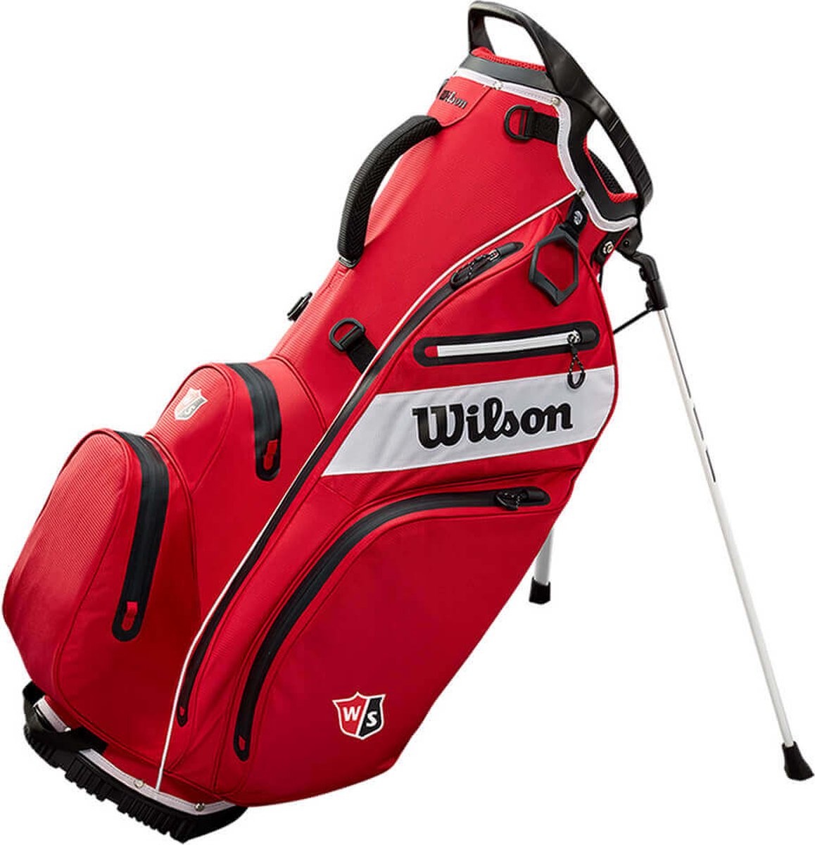 Gepensioneerde Email over het algemeen Wilson Staff Exo dry standbag | rood | golftaspro