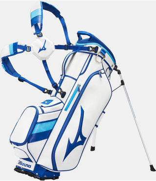 Mizuno Tour Stand bag blauw/wit