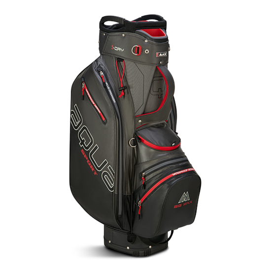 Big Max Big Max AQUA Sport 4 cartbag grijs/rood