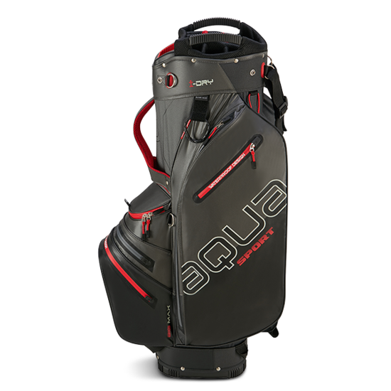 Big Max Big Max AQUA Sport 4 cartbag grijs/rood