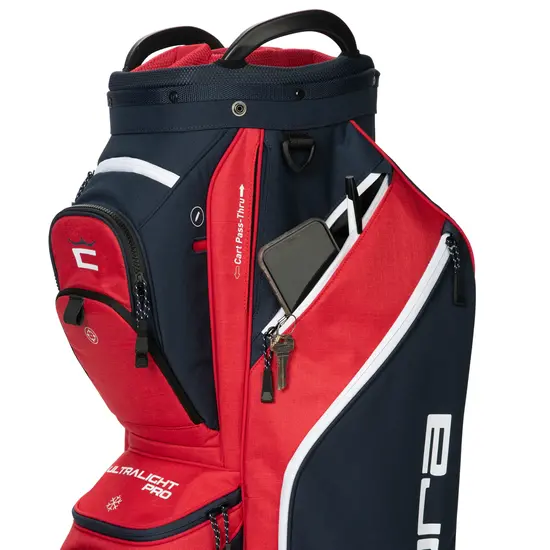 Cobra Cobra Ultralight Pro cartbag navy/rood