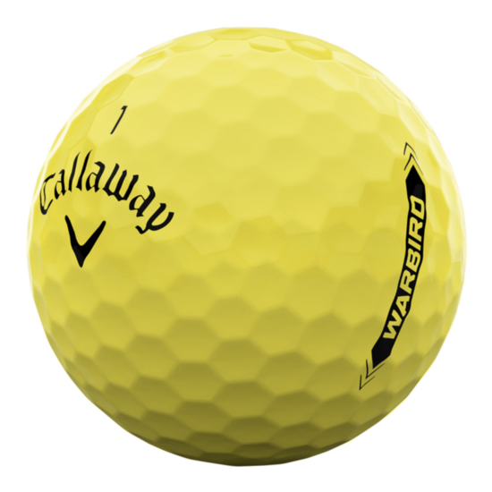 Callaway  Callaway Warbird  geel